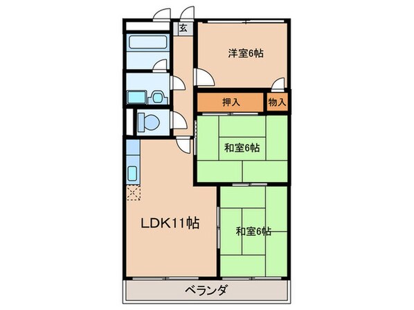 サンフレッチェ１５の物件間取画像